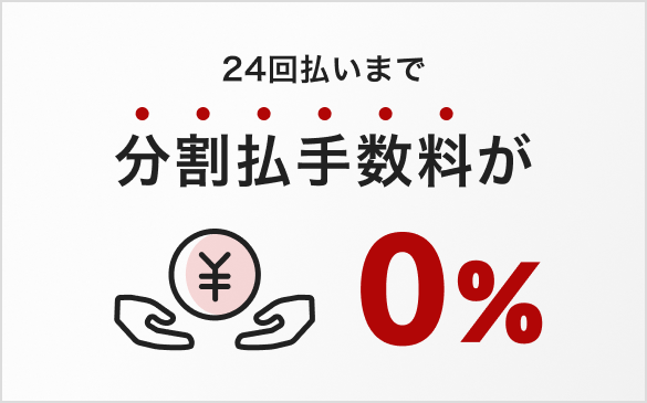 24񕥂܂ŕ萔0%